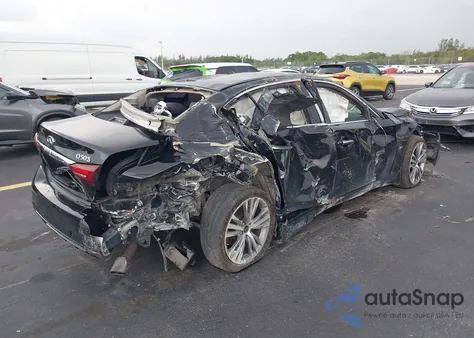 2018 Infiniti Q50 3.0T Luxe from USA, damaged, VIN JN1EV7AR9JM437473